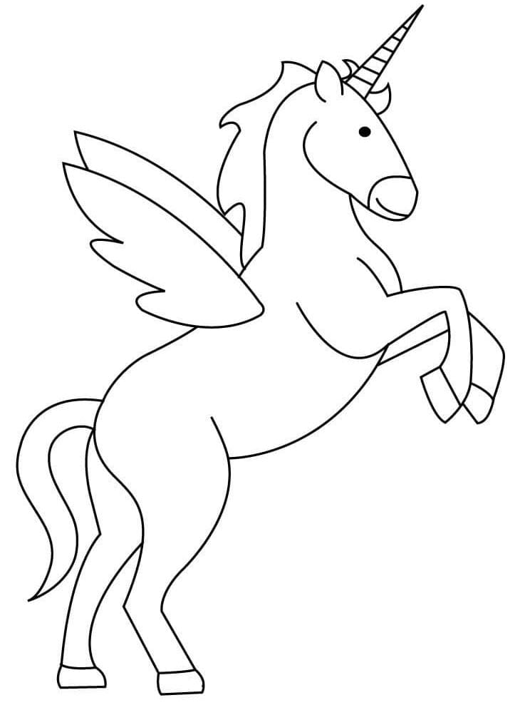 Einhorn Bild ausmalbilder