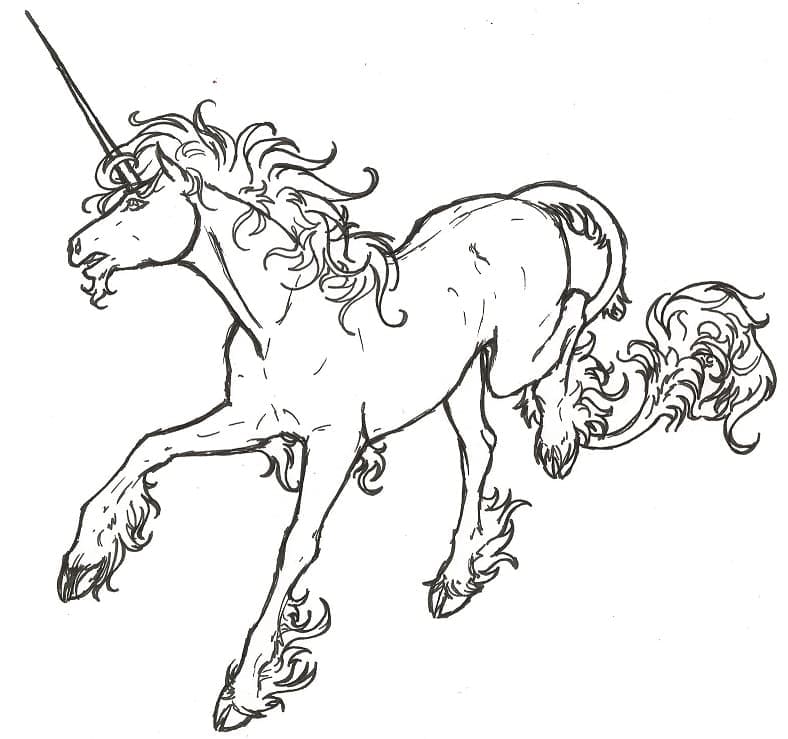 Einhorn Für Kinder ausmalbilder