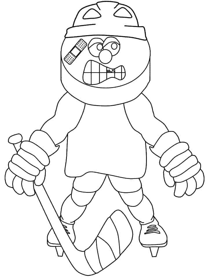 Eishockey Druckbares Für Kinder ausmalbilder