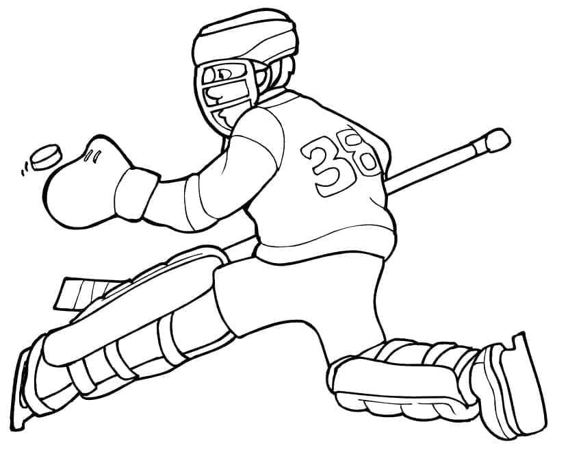 Eishockey Für 3-Jährige Kinder ausmalbilder