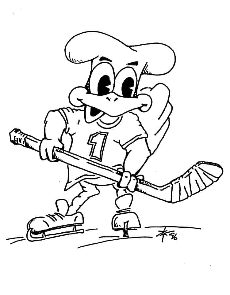 Eishockey Zum Drucken ausmalbilder