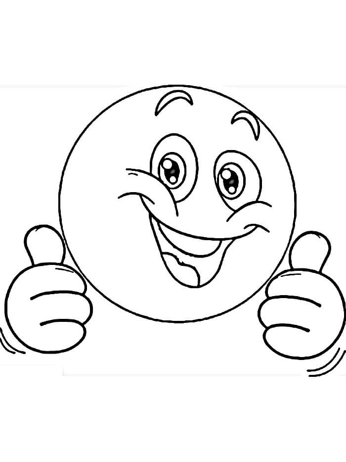 Emoji für 2-jährige Kinder ausmalbilder