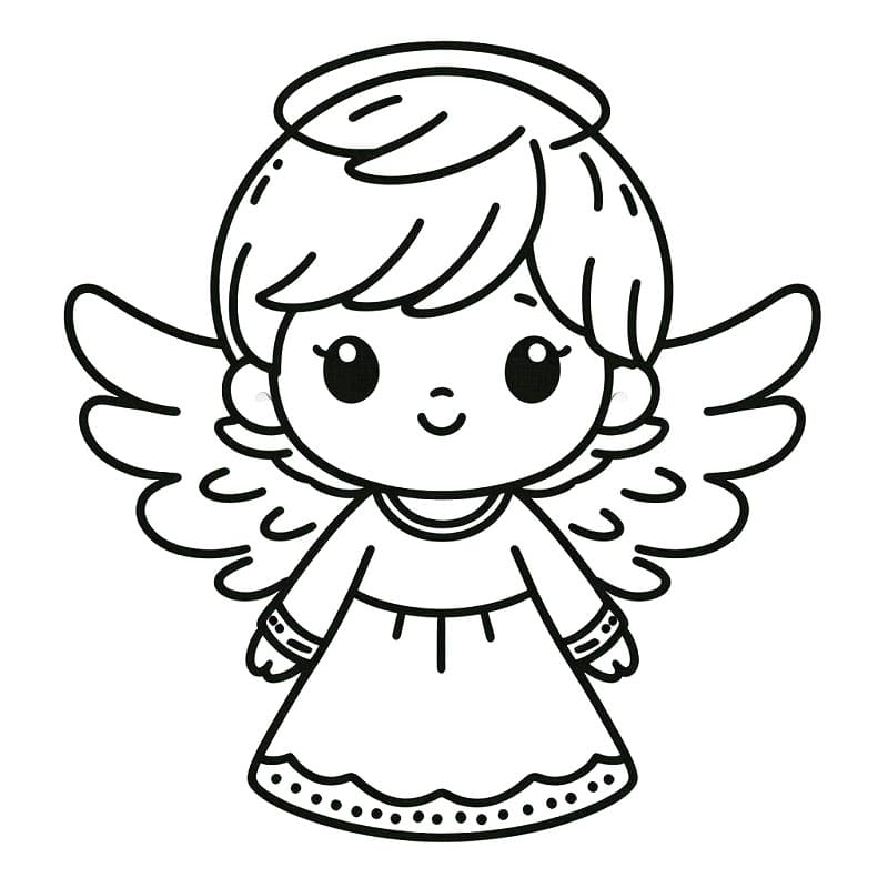 Engel Für 1-Jährige Kinder ausmalbilder