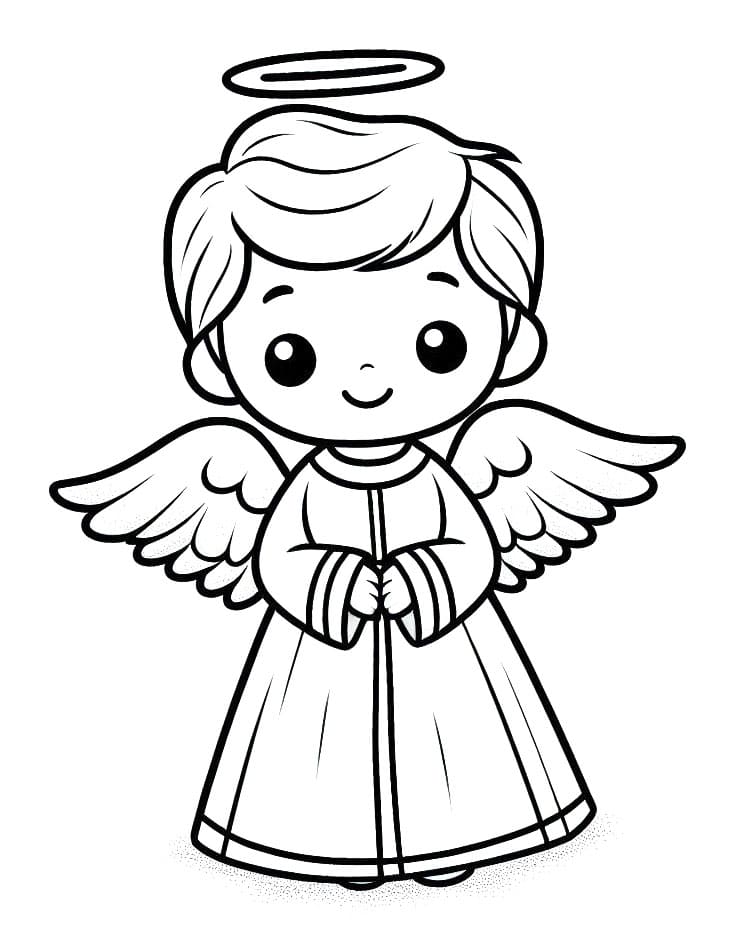 Engel Für 4-Jährige Kinder ausmalbilder