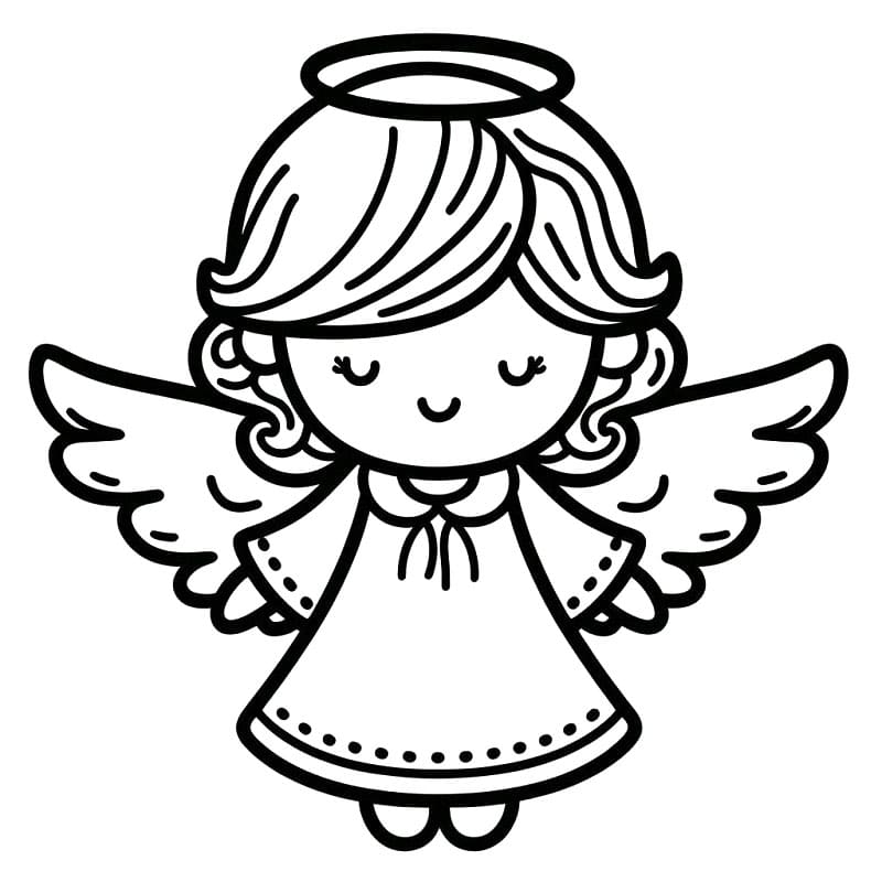 Engel Für Kinder Gratis ausmalbilder