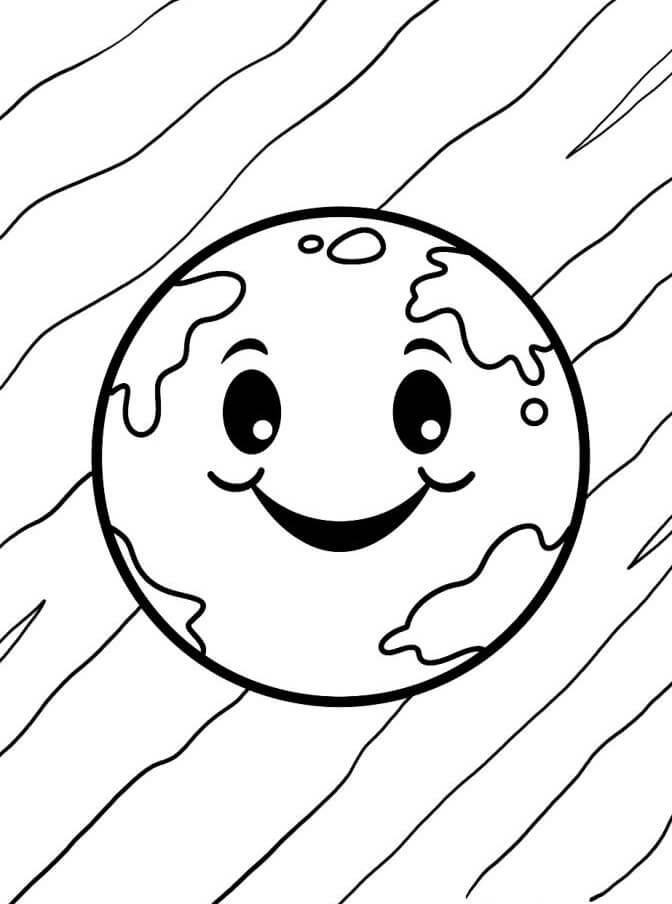 Erdbild zum Drucken ausmalbilder