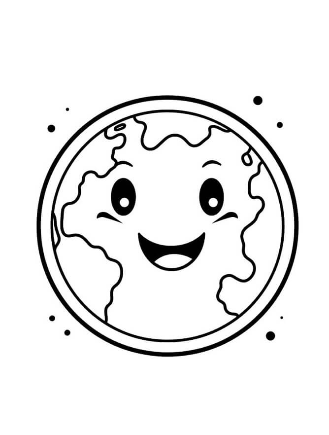 Erde für 1-jährige Kinder ausmalbilder