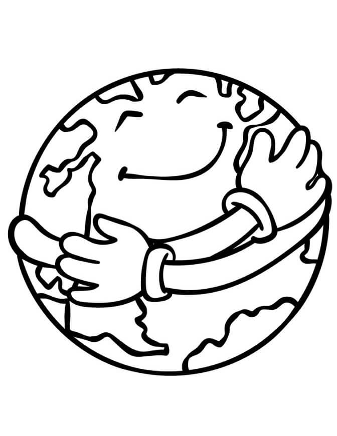 Erde für 2-jährige Kinder ausmalbilder