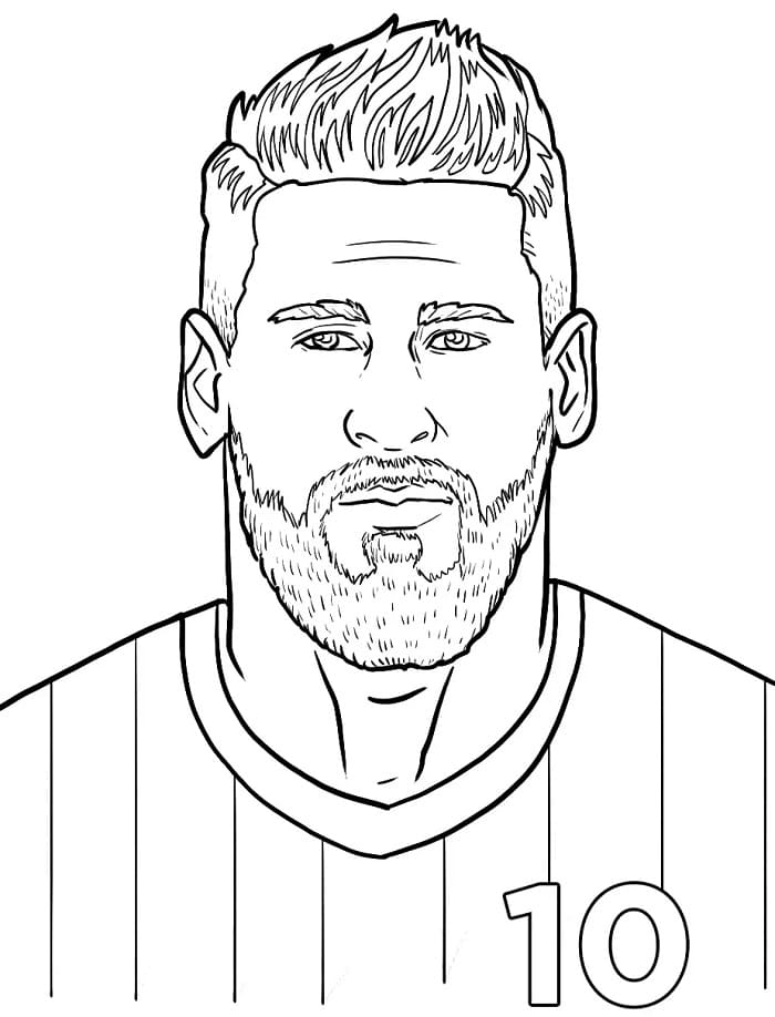Lionel Messi ausmalbilder