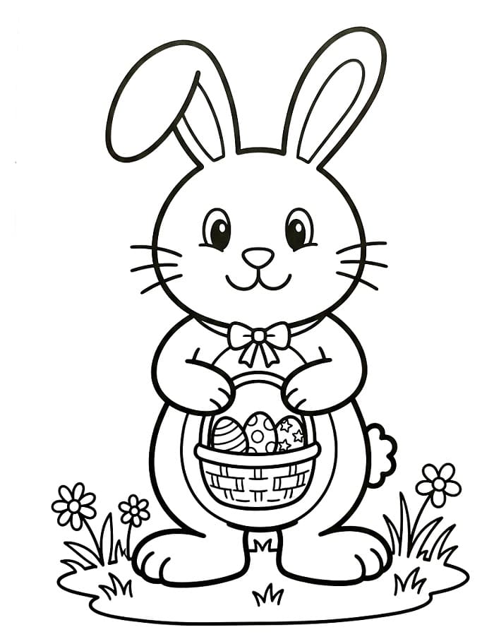 Osterhase ausmalbilder