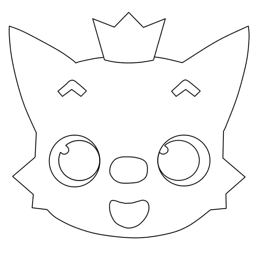 Erstaunlicher Pinkfong ausmalbilder