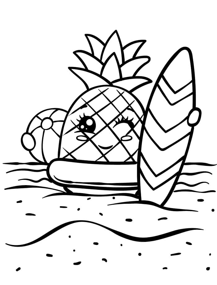 Erstaunlicher Sommer ausmalbilder