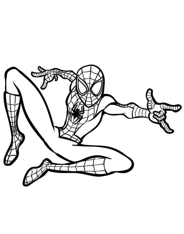 Erstaunlicher Spiderman ausmalbilder