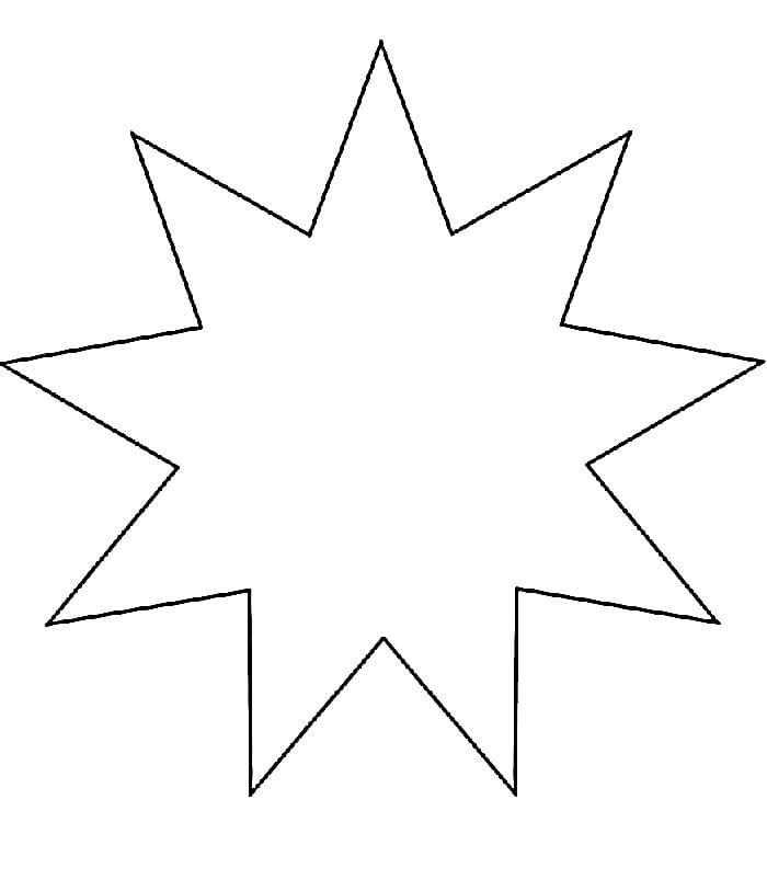 Erstaunlicher Stern ausmalbilder