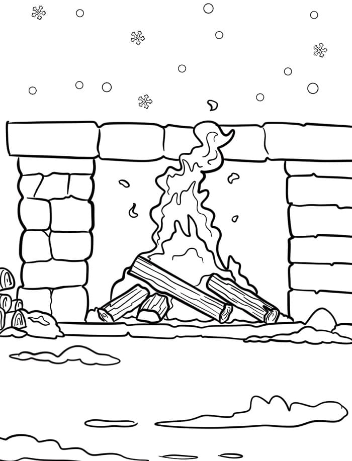 Erstaunlicher Winter ausmalbilder