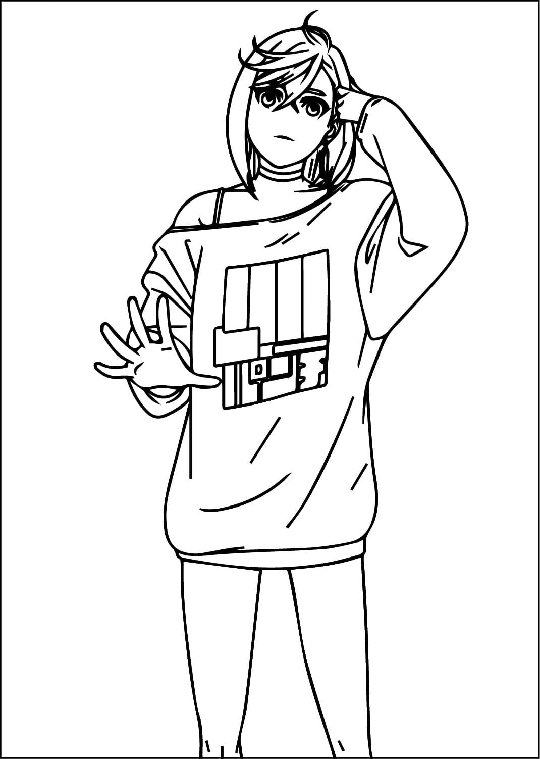 Dandadan ausmalbilder