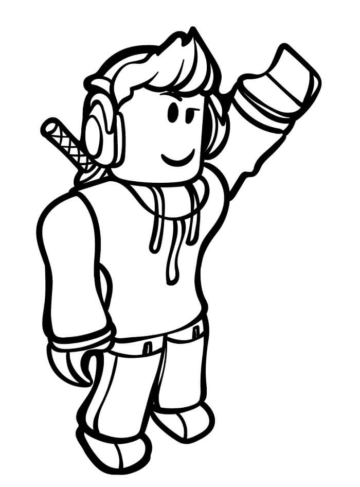 Erstaunliches Roblox ausmalbilder