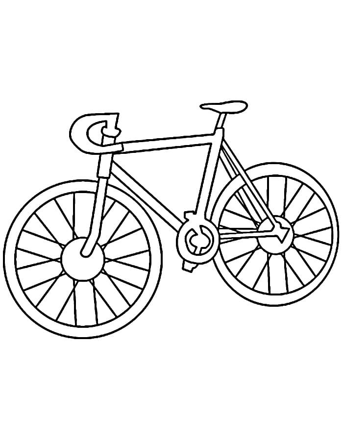 Fahrrad fahren ausmalbilder