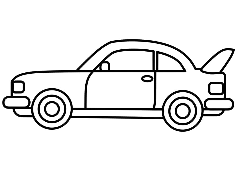 Fahrzeug Auto ausmalbilder