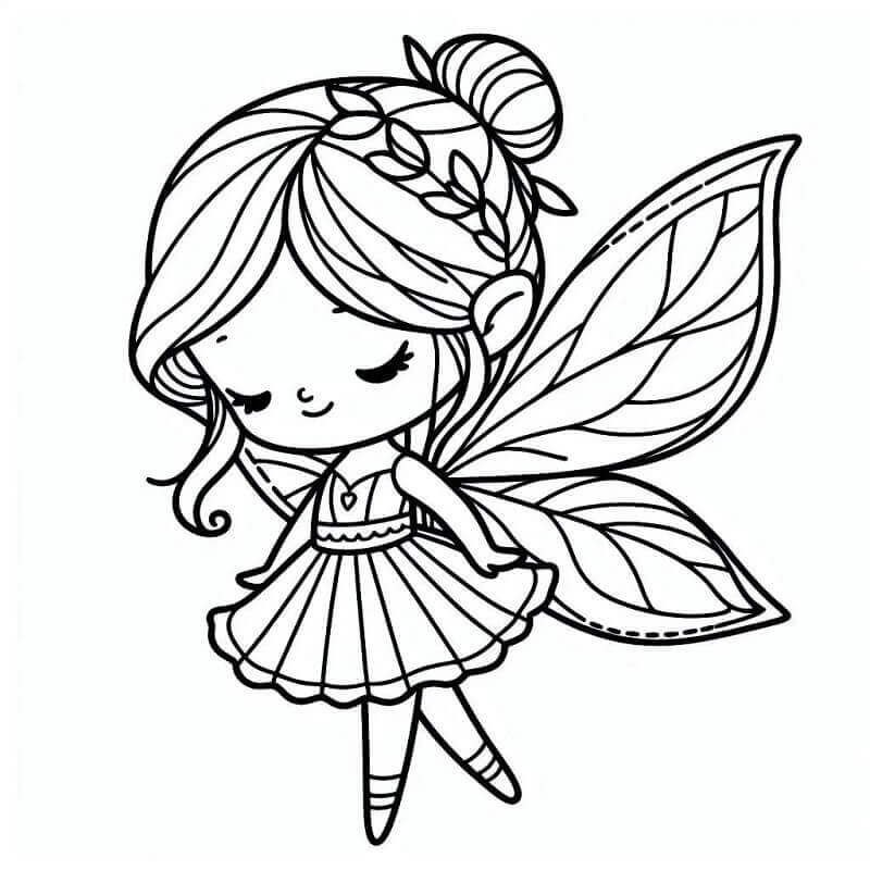 Fee Druckbar ausmalbilder