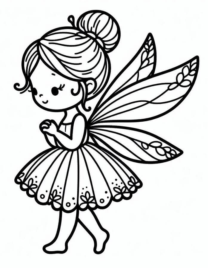 Fee Für Kinder Gratis ausmalbilder