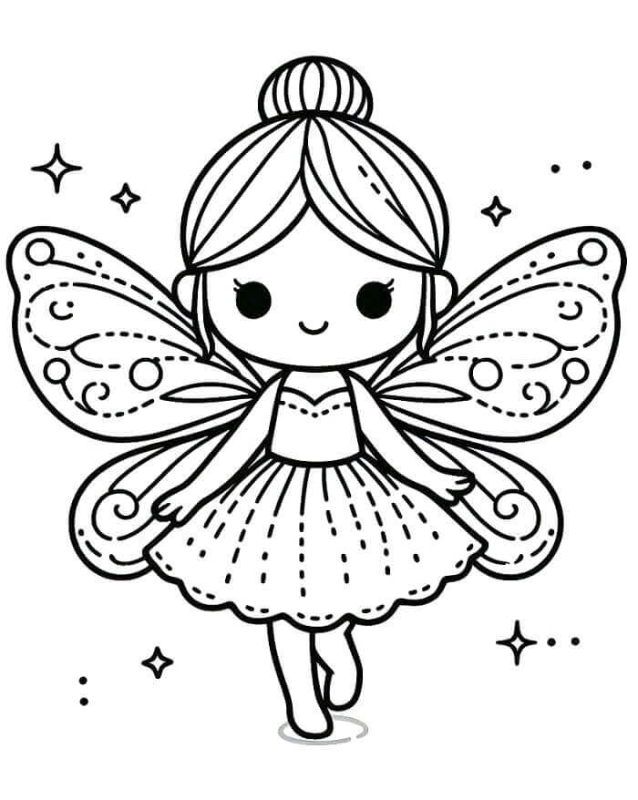 Fee Kostenlos Druckbar ausmalbilder