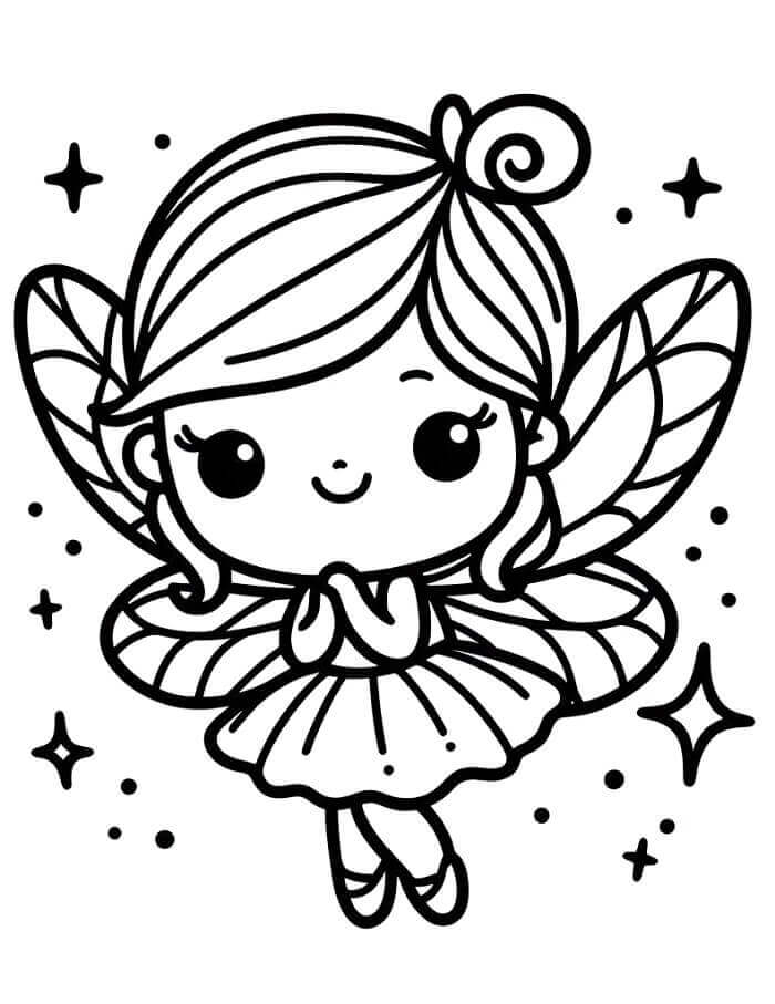 Fee Zum Drucken Gratis ausmalbilder