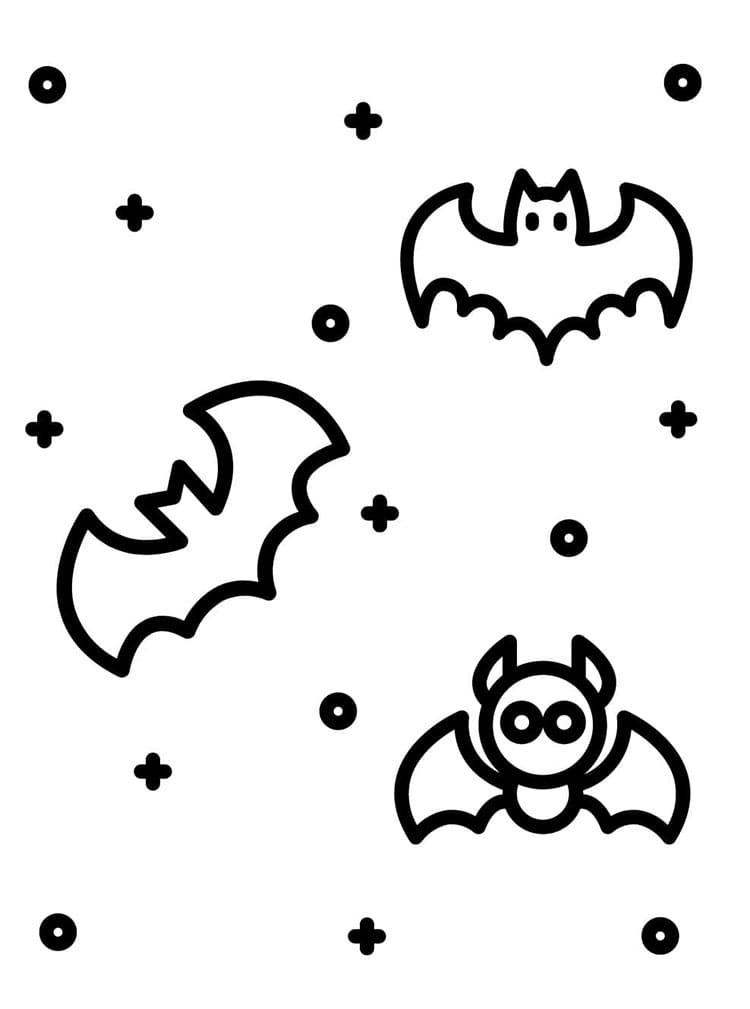 Fledermaus Kostenlos ausmalbilder