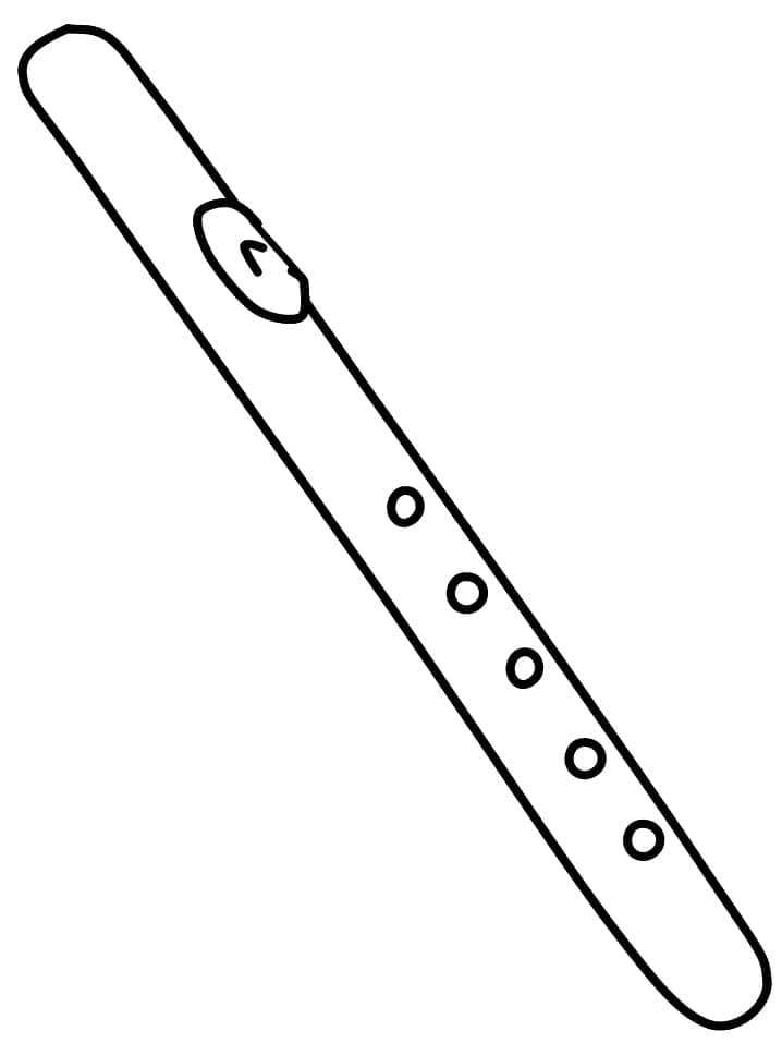 Flöte ausdrucken ausmalbilder