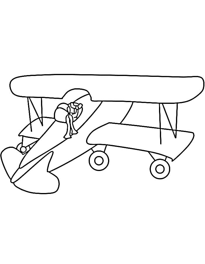 Flugzeug druckfertig ausmalbilder