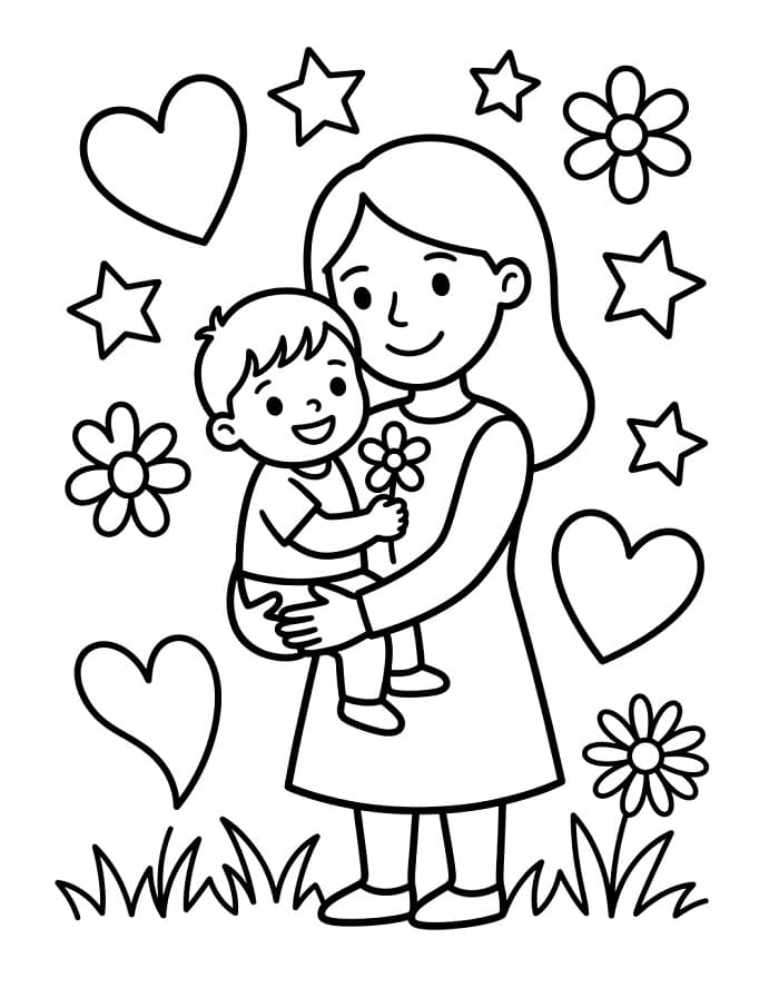 Fröhlicher Vatertag ausmalbilder