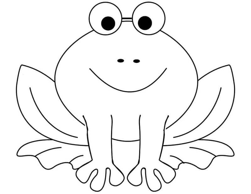 Frosch 1 ausmalbilder