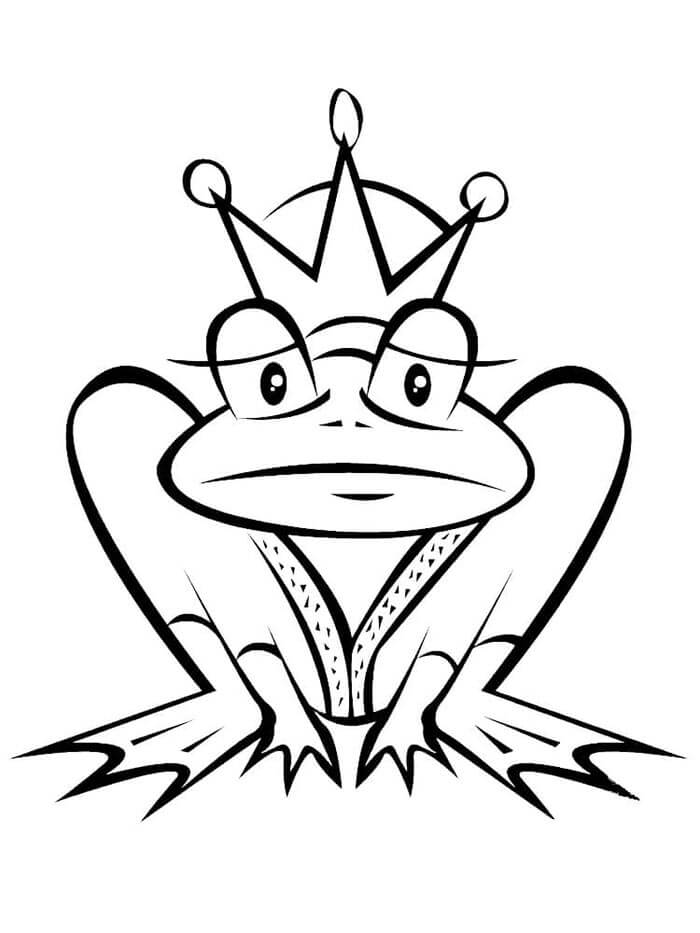 Frosch Für 5-Jährige Kinder ausmalbilder