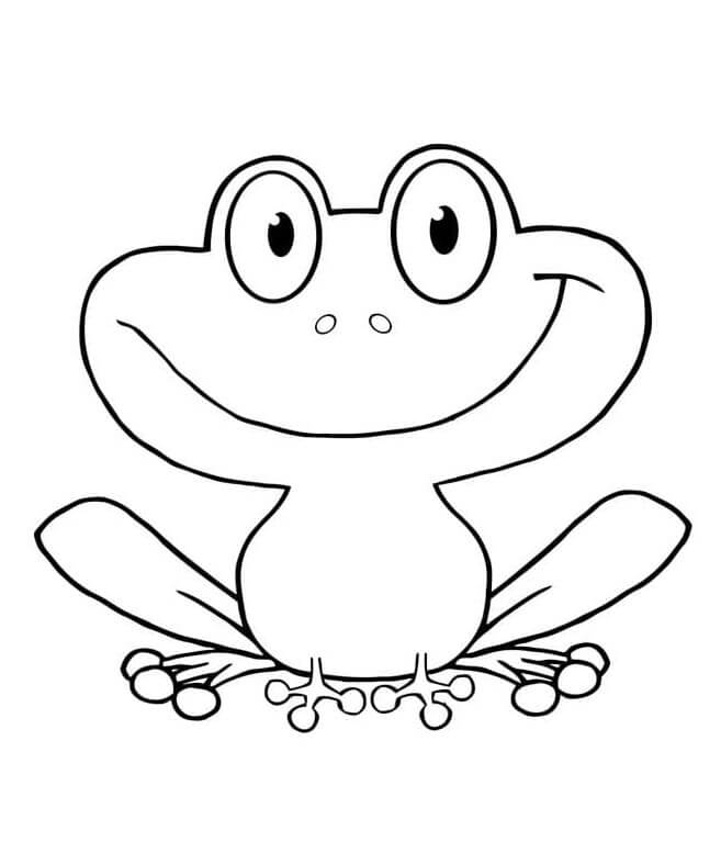 Frosch Für 6-Jährige Kinder ausmalbilder