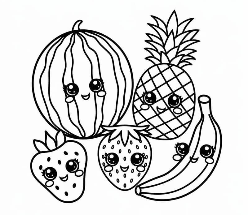 Früchte (17) ausmalbilder