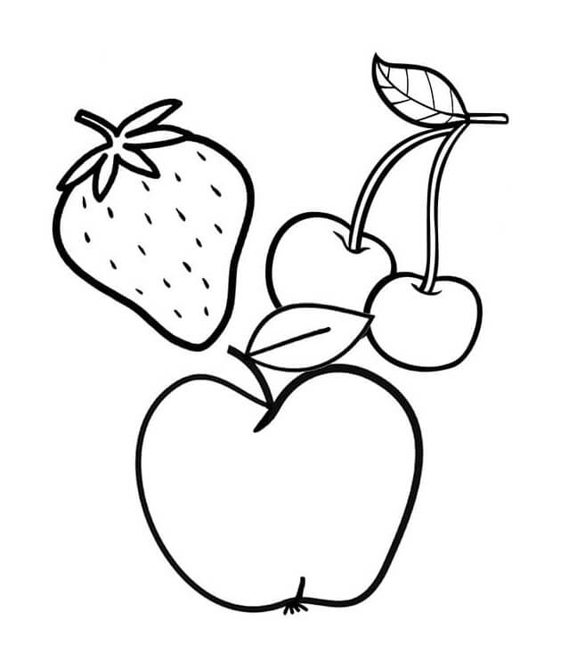 Früchte (18) ausmalbilder