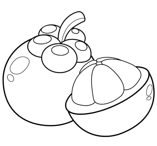 Früchte (2) ausmalbilder
