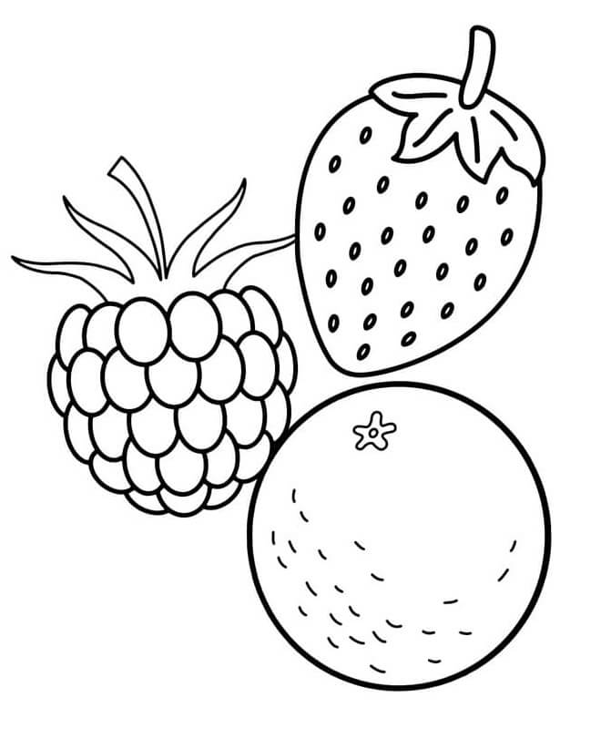 Früchte (6) ausmalbilder