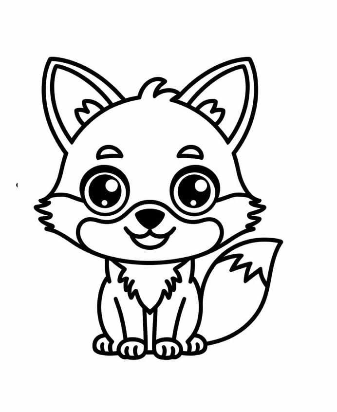 Fuchs (2) ausmalbilder