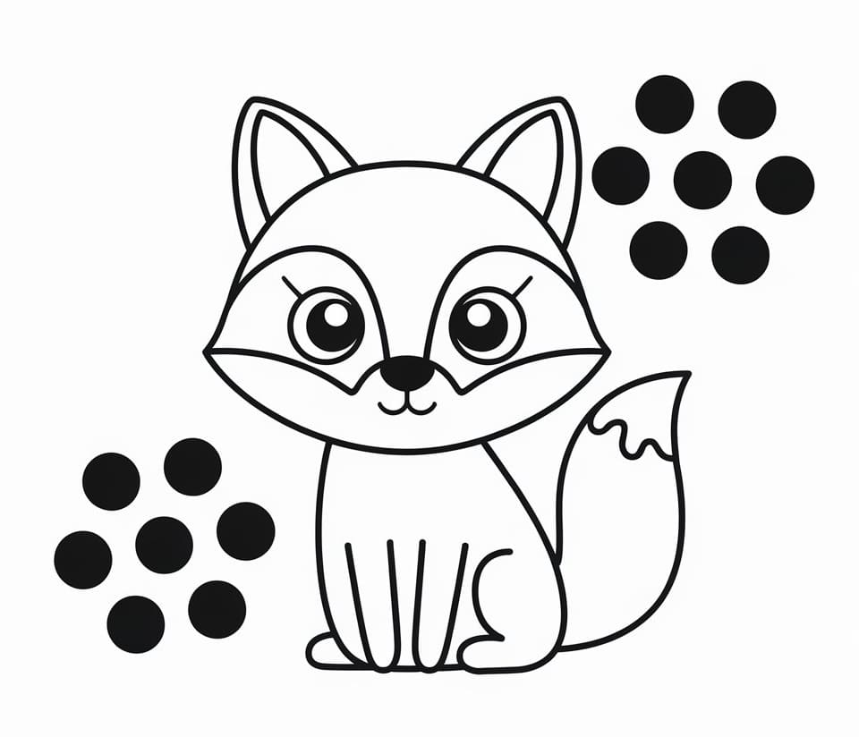 Fuchs (4) ausmalbilder