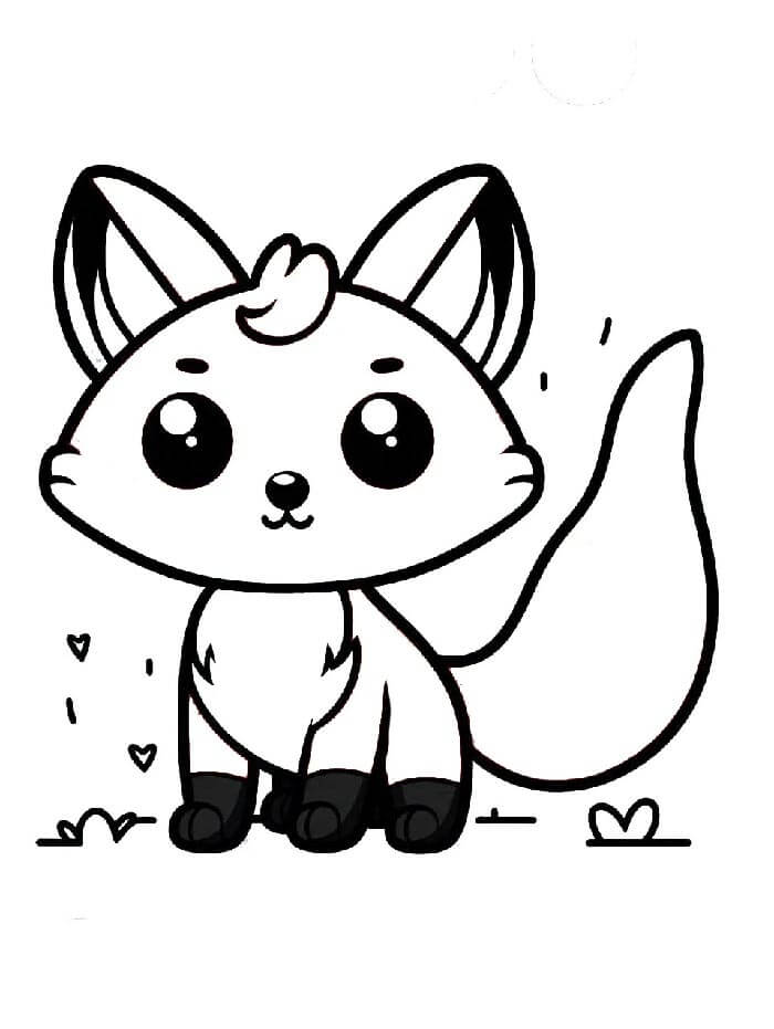 Fuchs Druckbar Für Kinder ausmalbilder
