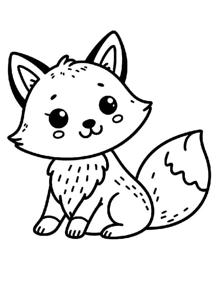 Fuchs Für 5-Jährige Kinder ausmalbilder