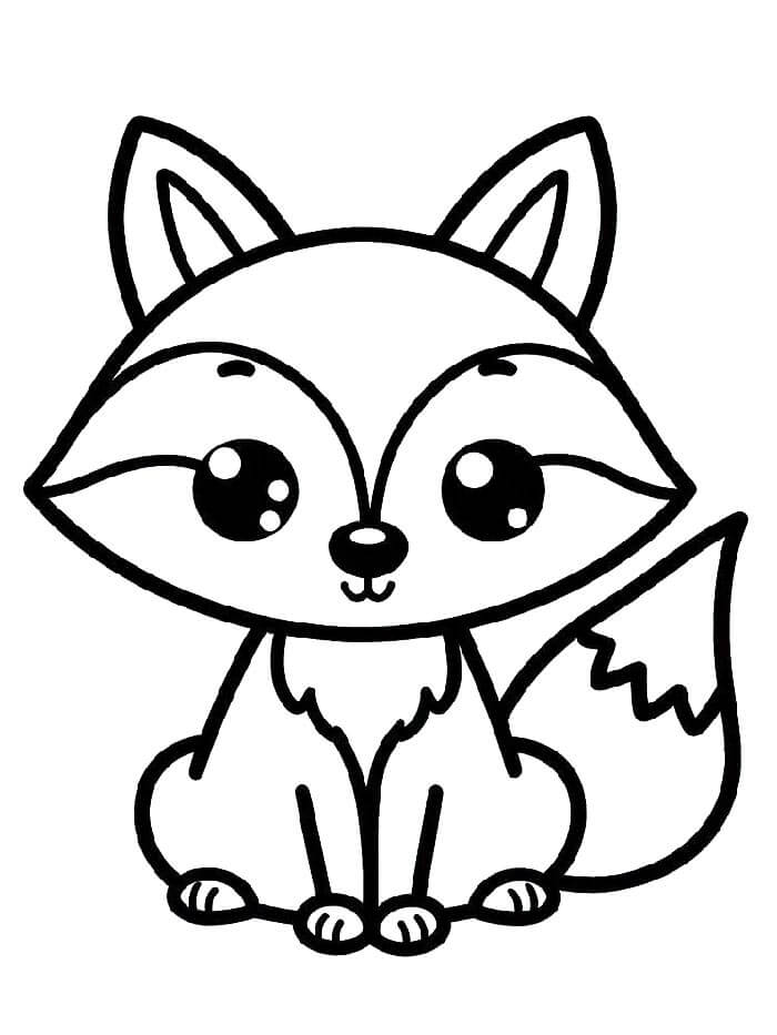 Fuchs Für Kinder Gratis ausmalbilder