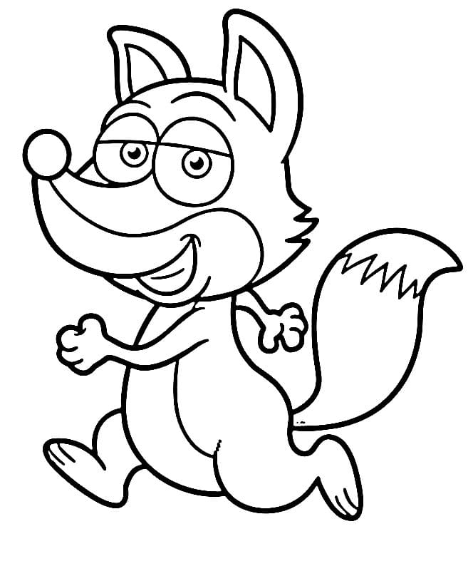 Fuchs Kostenlos Zum Drucken ausmalbilder