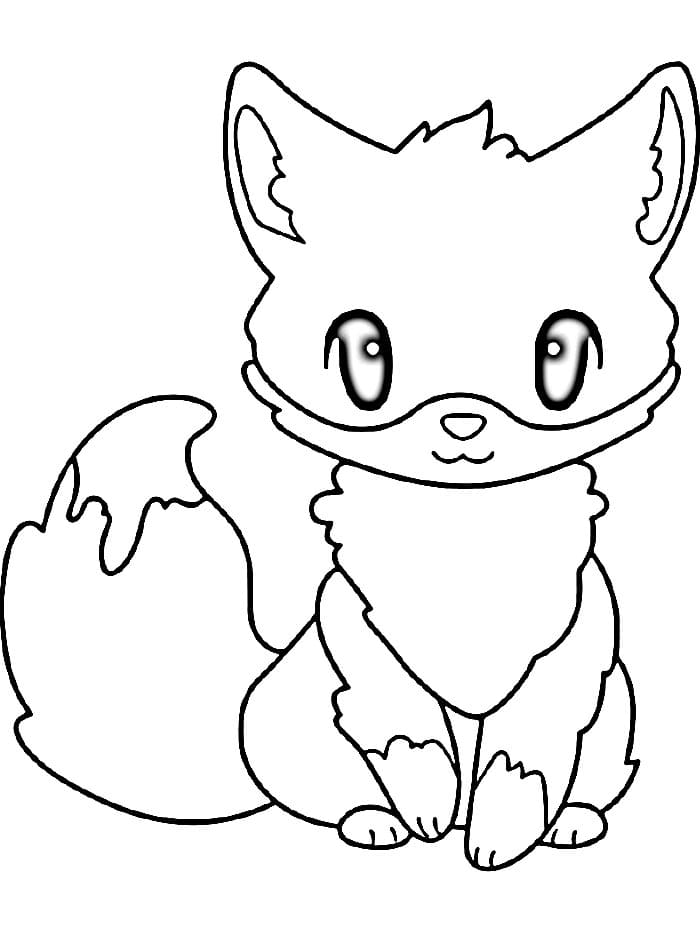 Fuchs Kostenloses Bild ausmalbilder