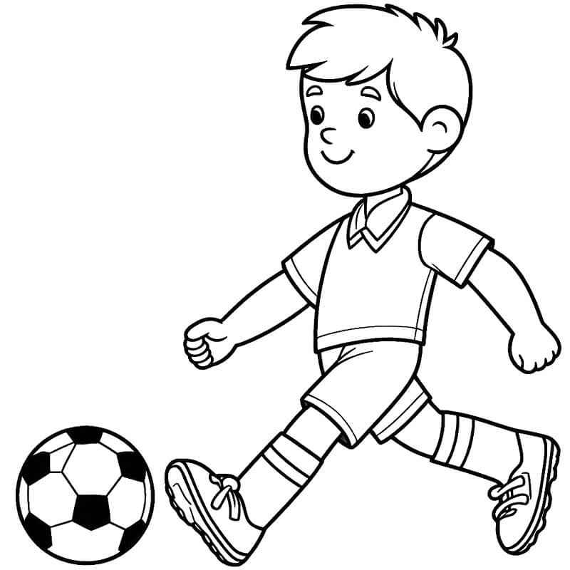 Fußball (1) ausmalbilder