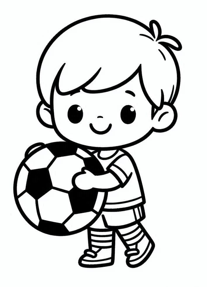 Fußball Druckbar Frei ausmalbilder