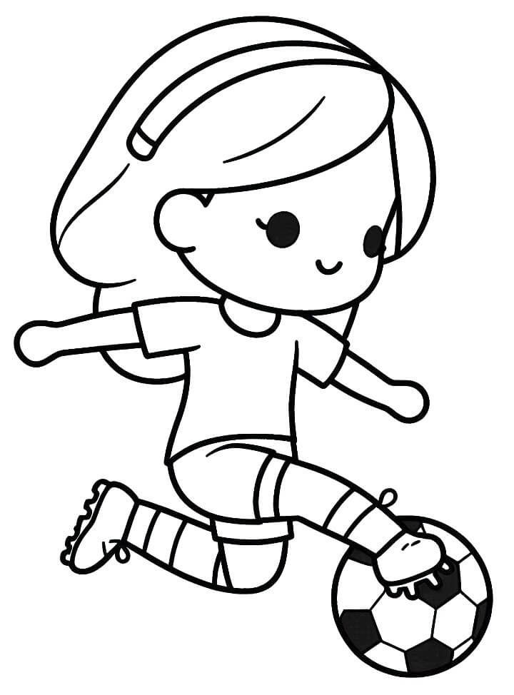 Fußball Druckbares Für Kinder ausmalbilder