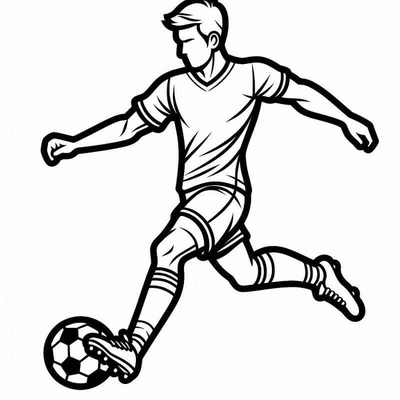 Fußball Für 4-Jährige Kinder ausmalbilder