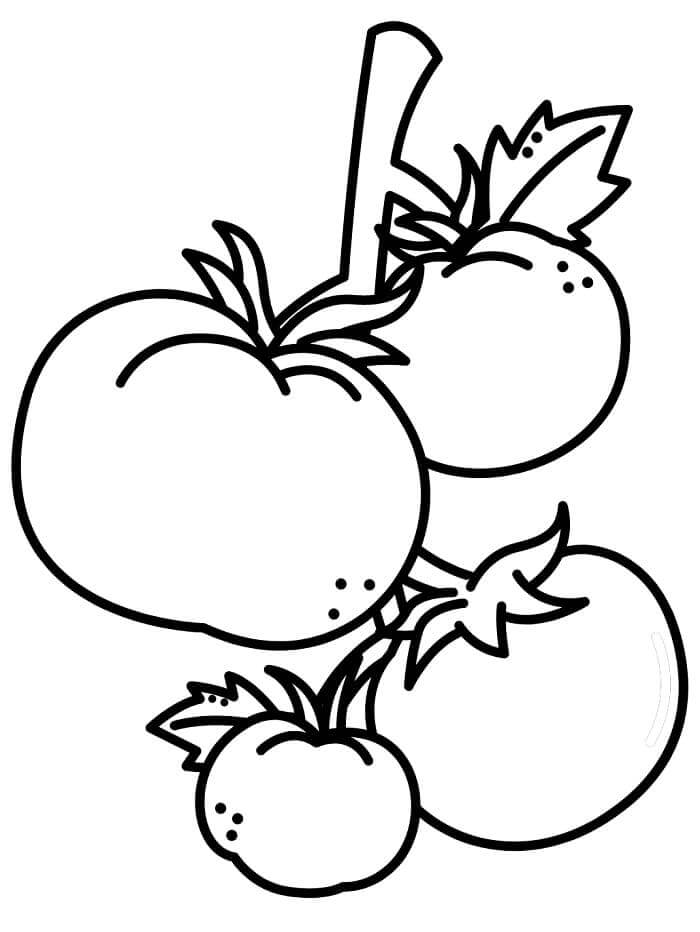 Gemüse für 6-jährige Kinder ausmalbilder